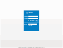Tablet Screenshot of chm-webmail.perharidy.fr